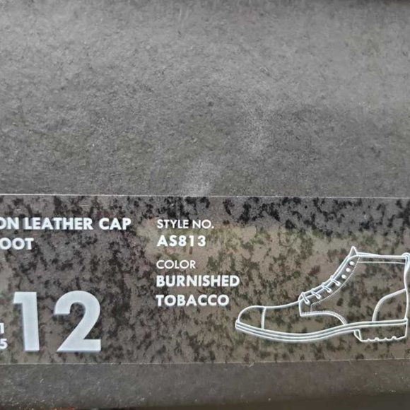 New men's 12 J Crew Kenton leather cap toe boots - Picture 14 of 15